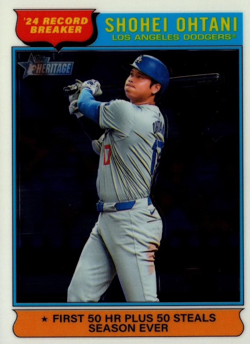2025 Topps Heritage Baseball Shohei Ohtani #1 PSA 10