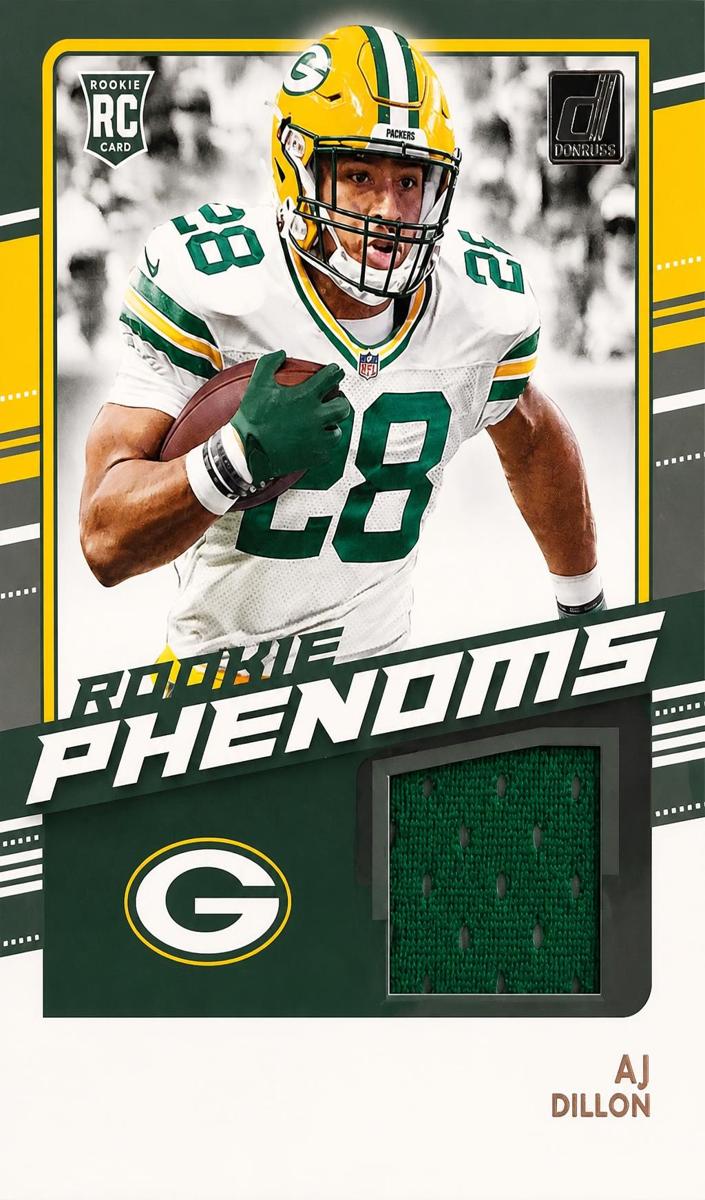 2020 Panini Donruss Football AJ Dillon #RP-AD