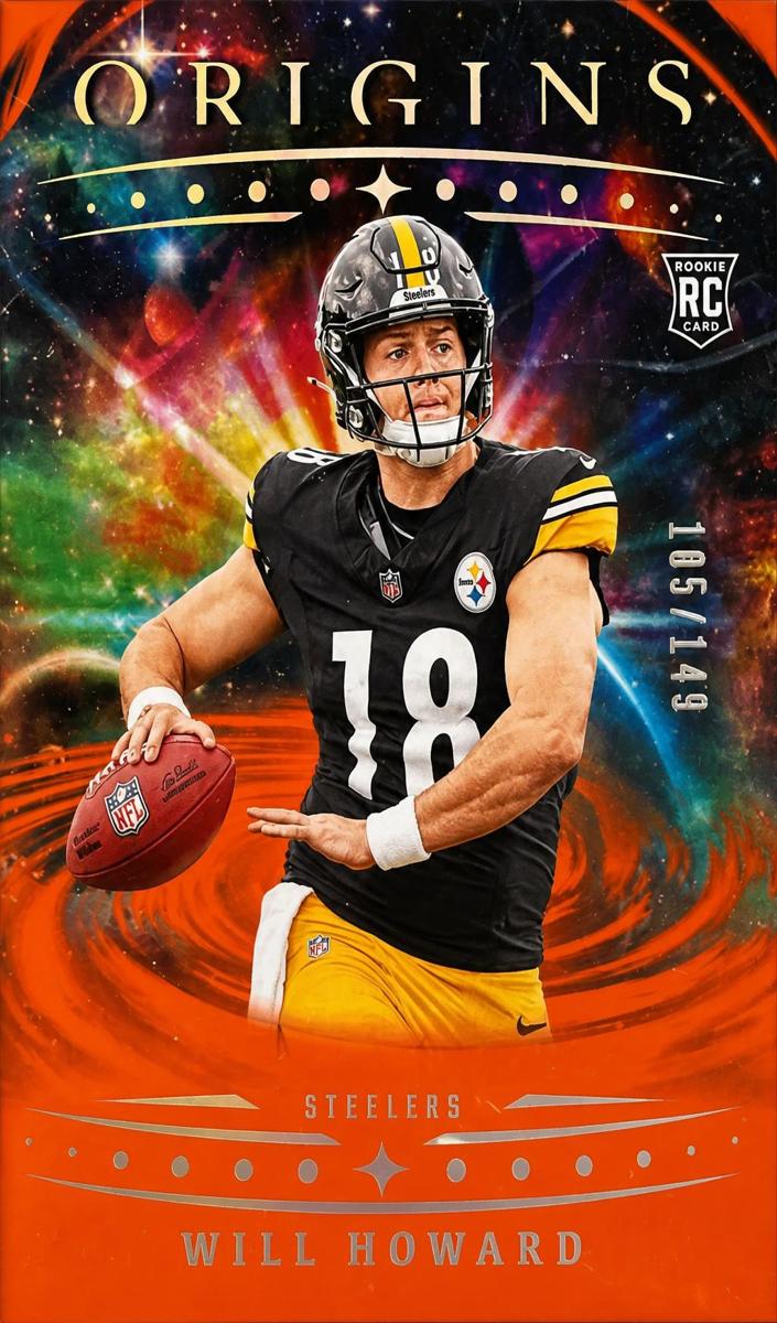 2025 Panini Origins Football Orange Will Howard #120