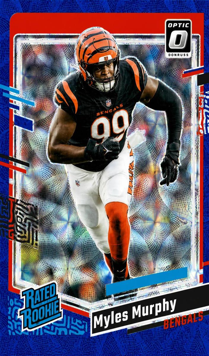2023 Donruss Optic Football Blue Scope Myles Murphy #222