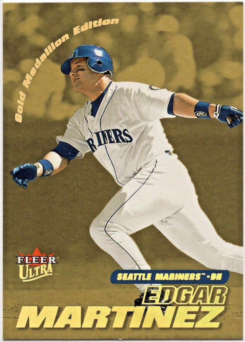 2001 Fleer Ultra Baseball Gold Medallion Edgar Martinez #119