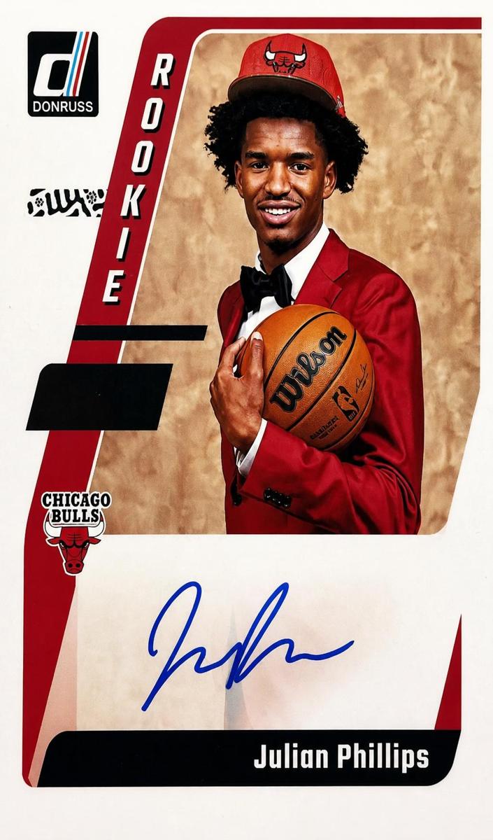 2023 Panini Donruss Basketball Julian Phillips #ND-JPL