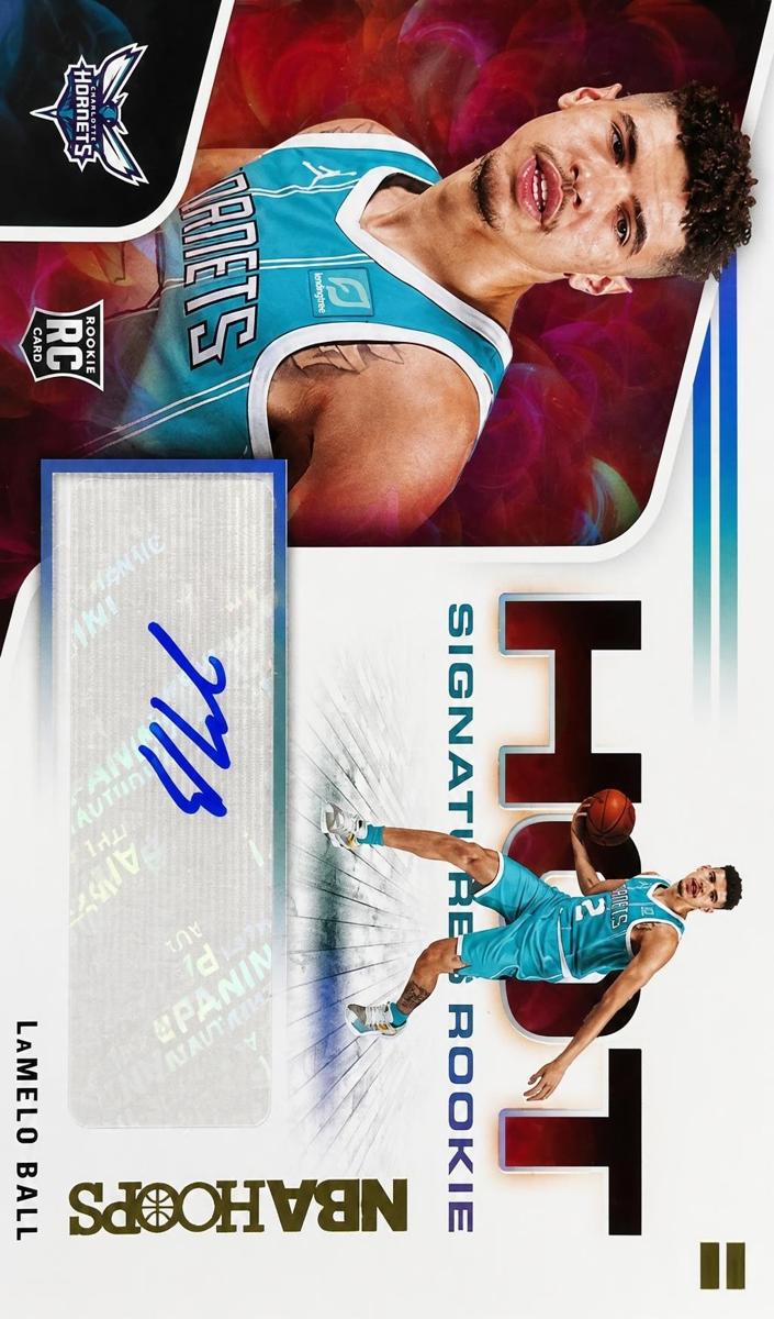 2020 Panini Hoops Basketball LaMelo Ball #HR-LMB