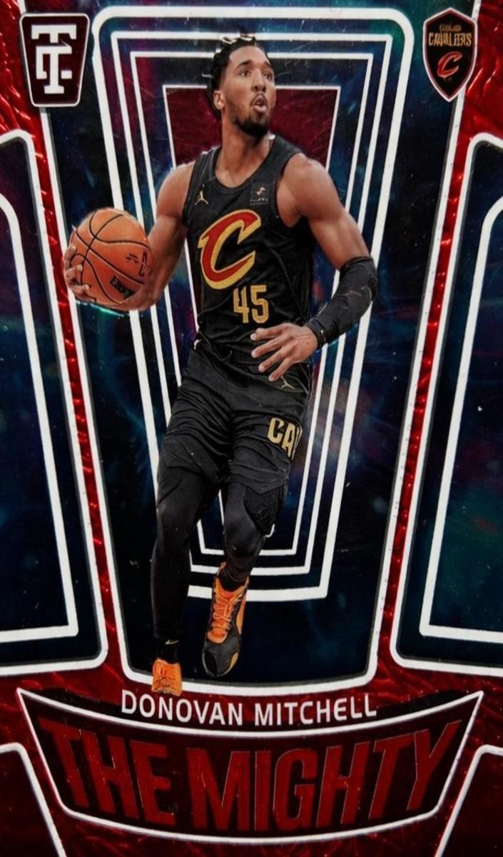2024 Panini Totally Certified Basketball Mirror Red Donovan Mitchell #24