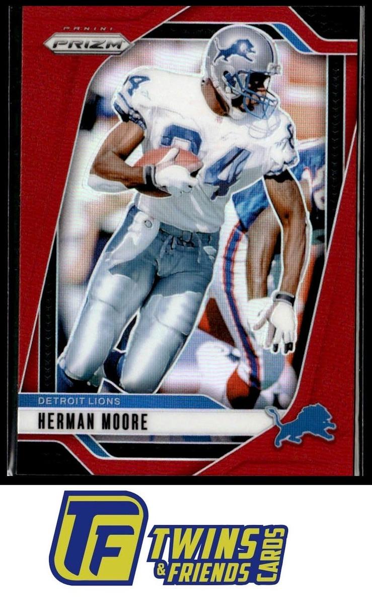 2024 Panini Prizm Football Red Herman Moore #100