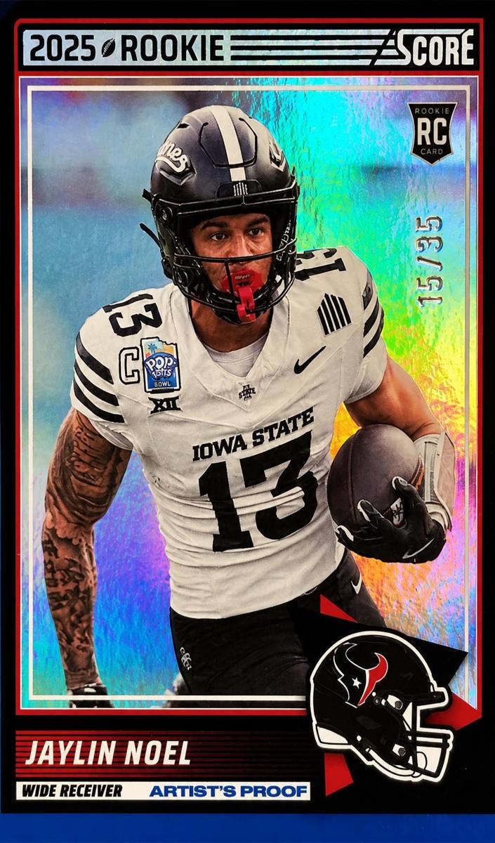 2025 Panini Score Football Artist's Proof Jaylin Noel #68