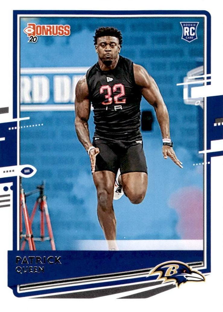 2020 Panini Donruss Football Patrick Queen #268 PSA 10