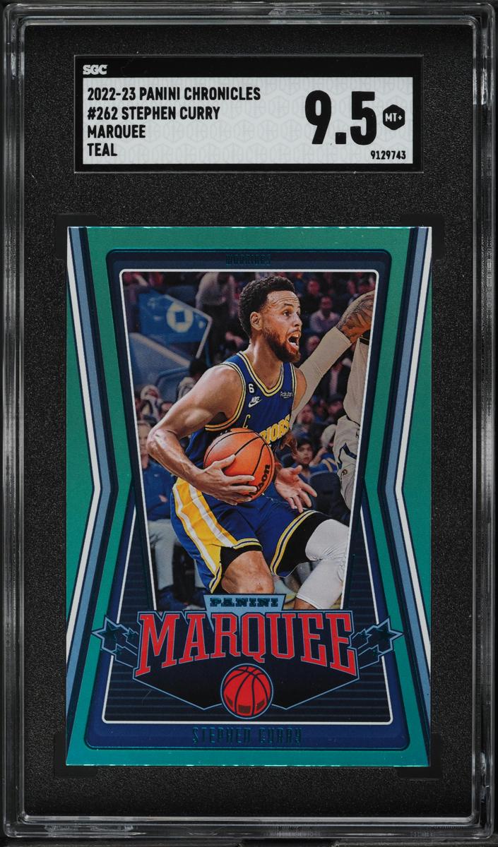 2022 Panini Chronicles Basketball Teal Stephen Curry #262
