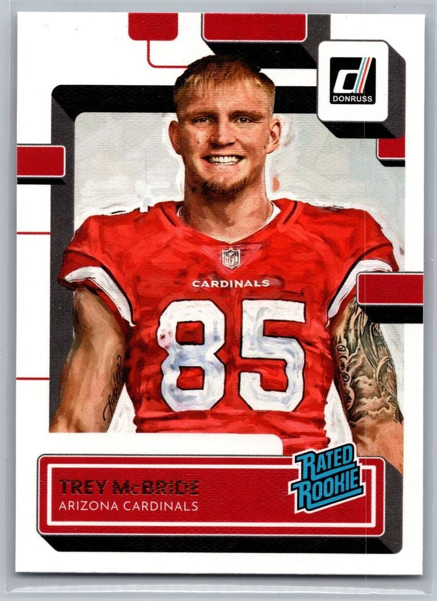 2022 Panini Donruss Football Canvas Trey McBride #337