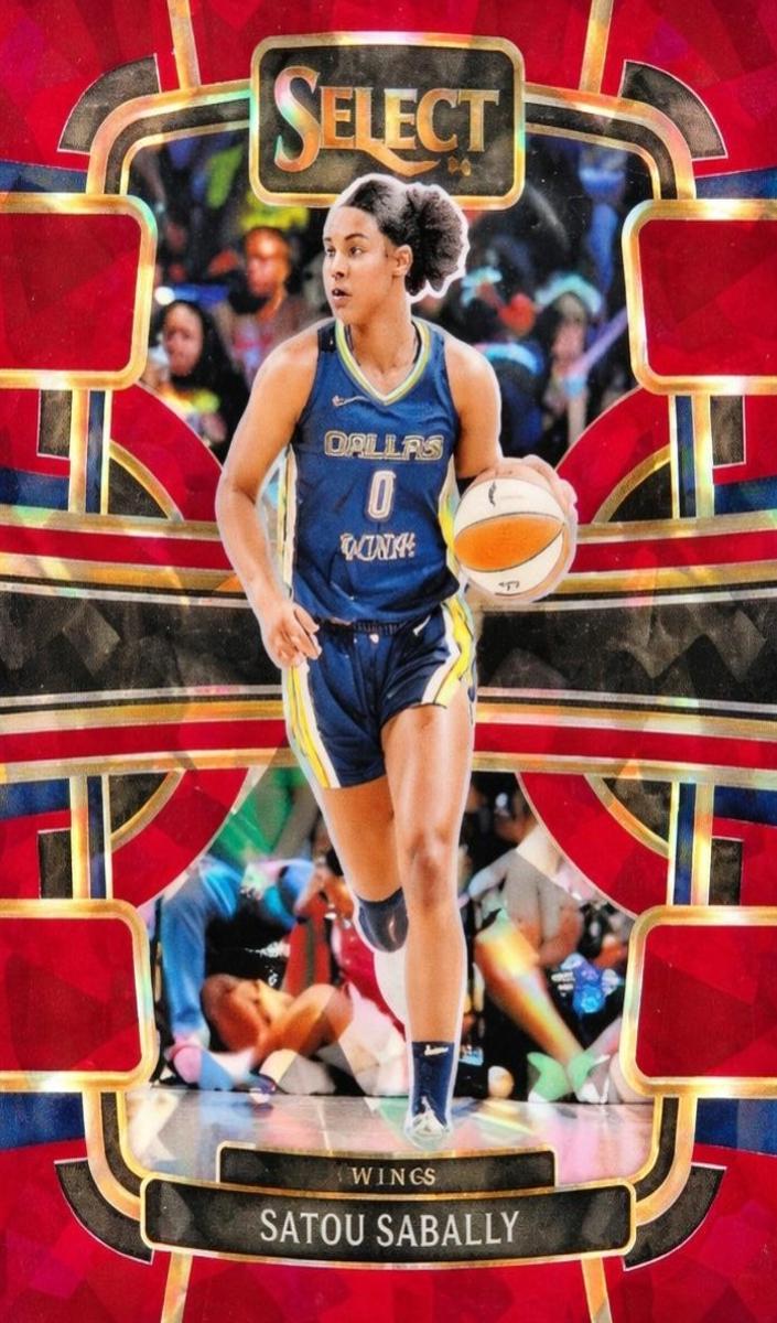 2024 Panini Select WNBA Basketball Red Ice Satou Sabally #39