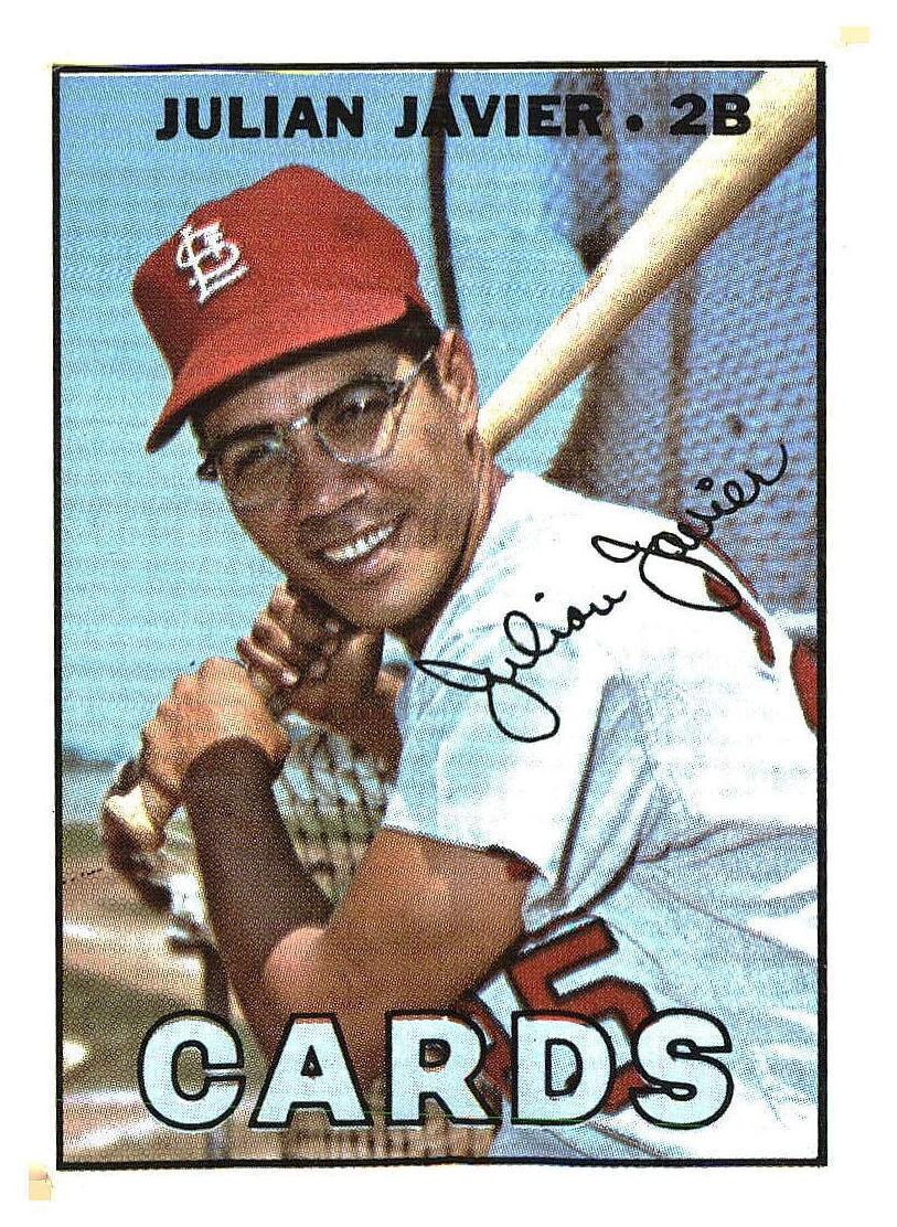 1967 Topps Baseball Julian Javier #226