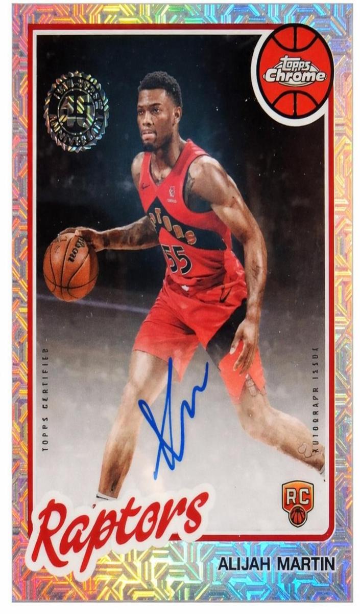 2025 Topps Basketball Alijah Martin #TC-AM