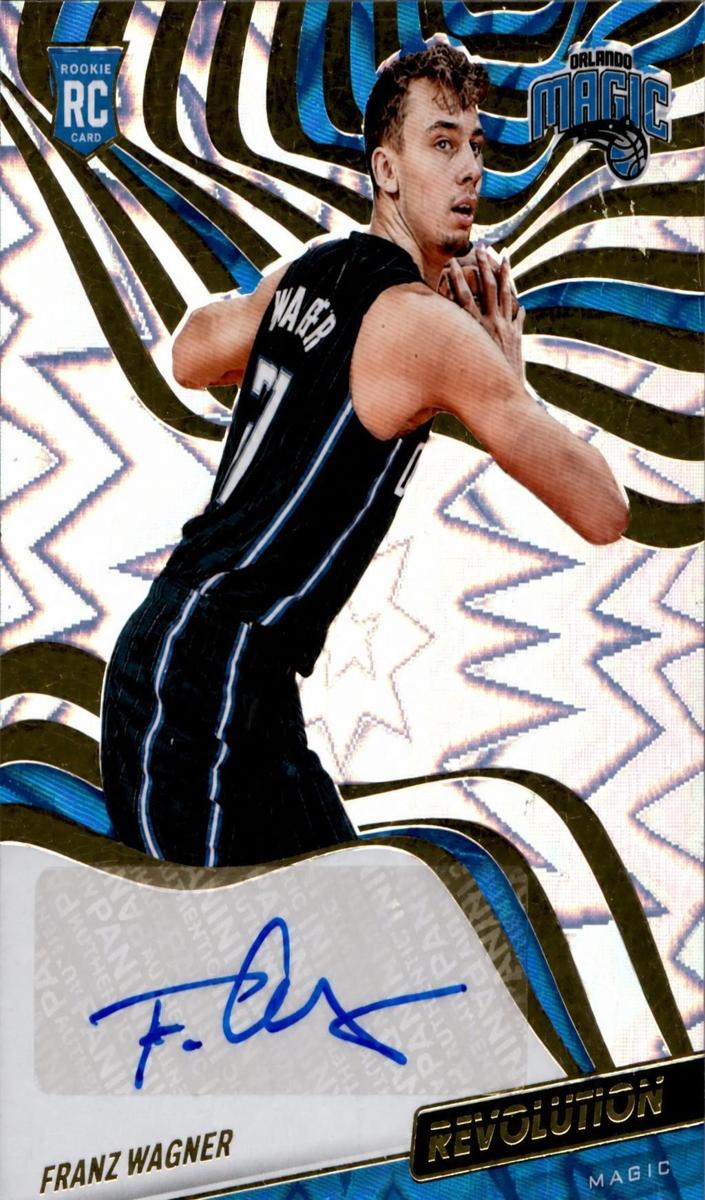 2021 Panini Revolution Basketball Fractal Franz Wagner #RA-FWG