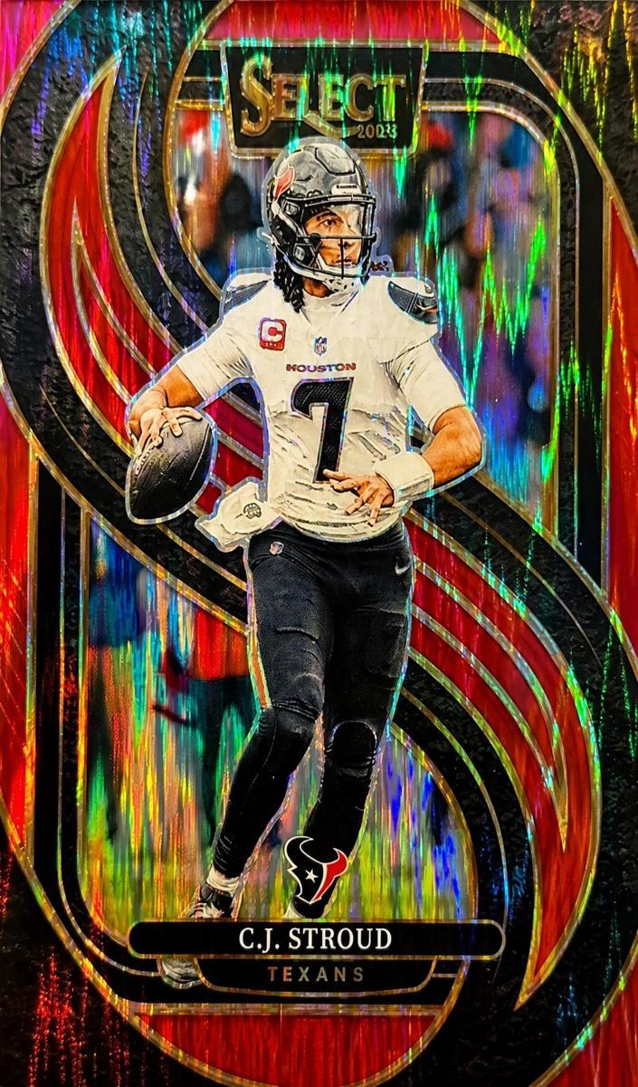 2024 Panini Select Football Red Shock C.J. Stroud #128