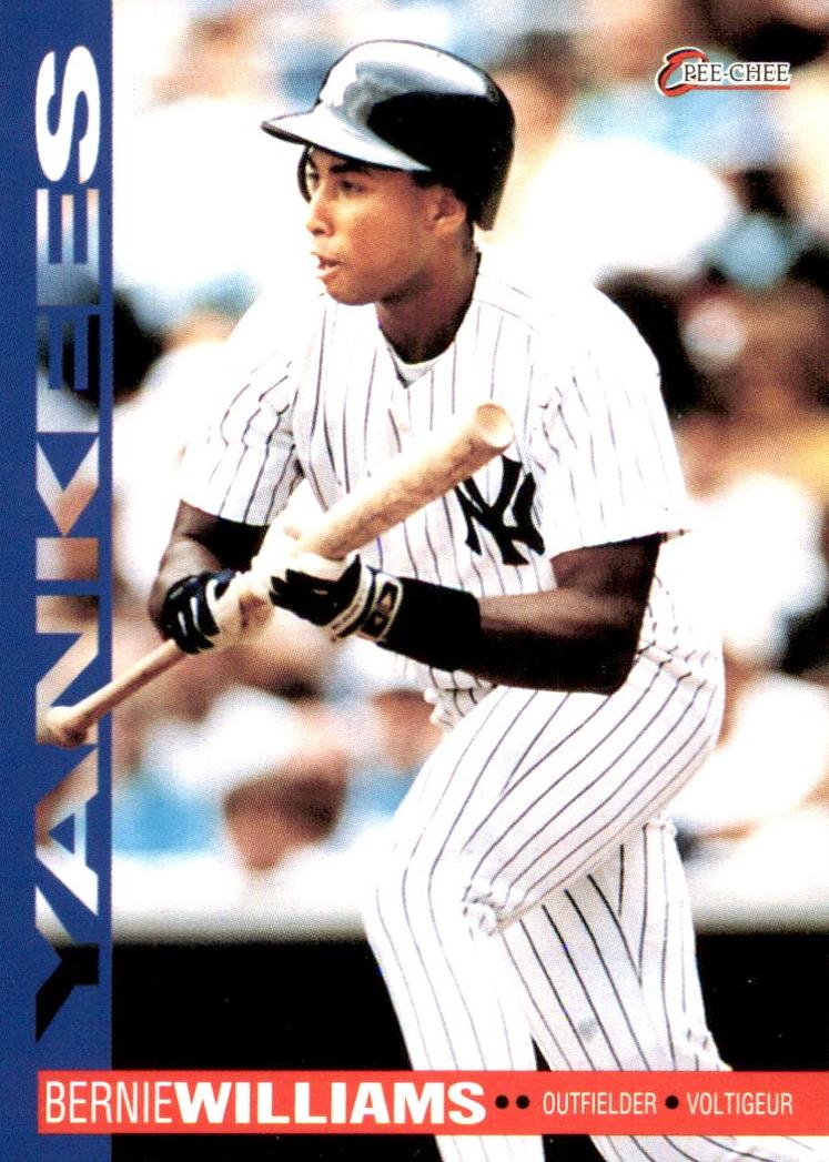 1994 O-Pee-Chee Baseball Bernie Williams #35