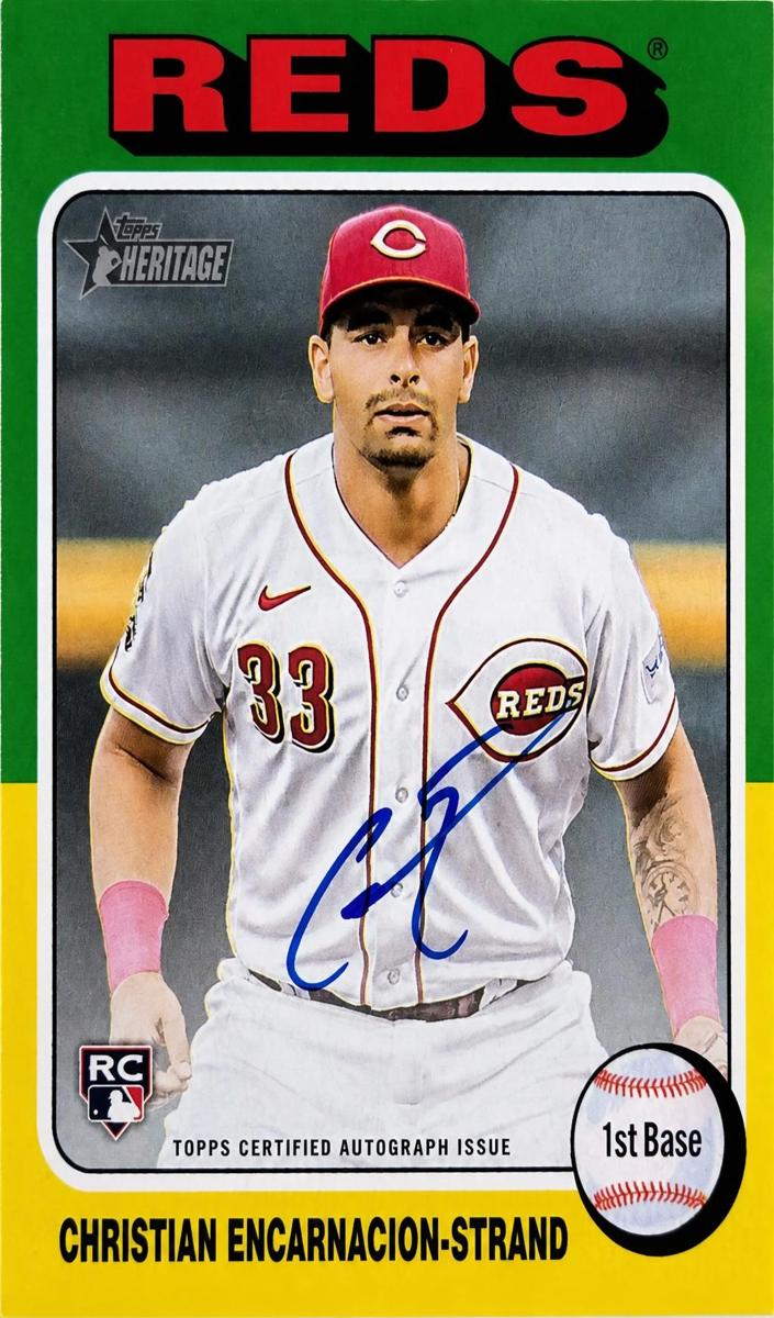 2024 Topps Heritage Baseball Christian Encarnacion-Strand #ROA-CE