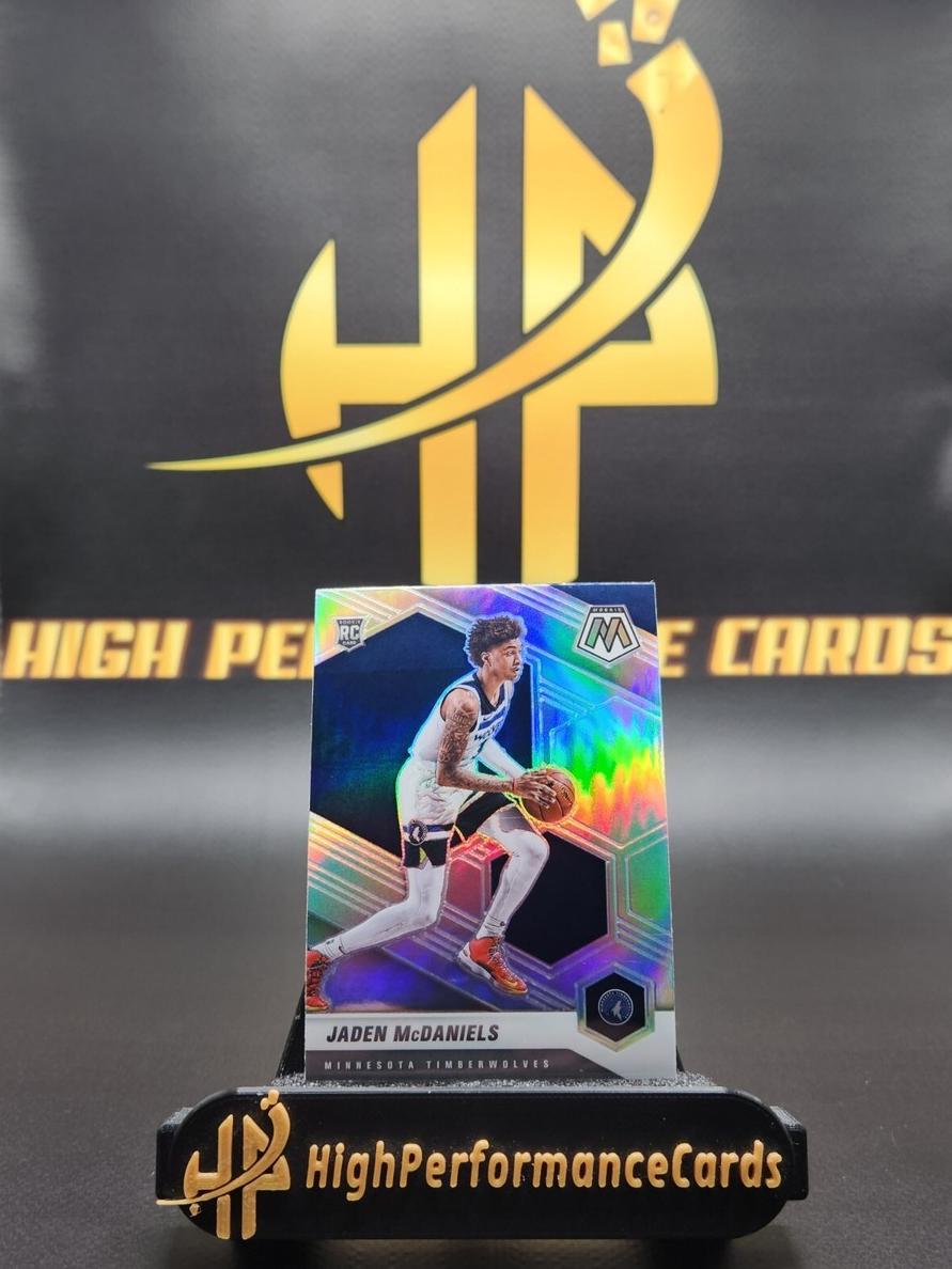 2020 Panini Mosaic Basketball Silver Jaden McDaniels #235 PSA 10