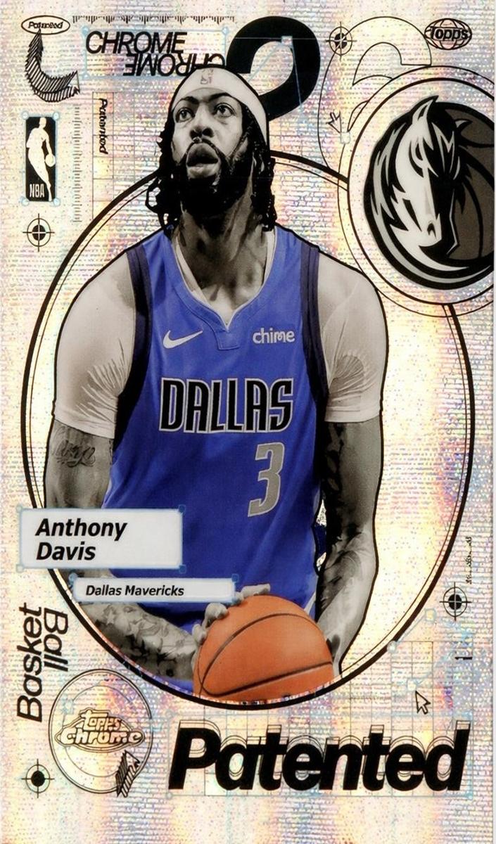 2025 Topps Chrome Basketball Anthony Davis #PD-10
