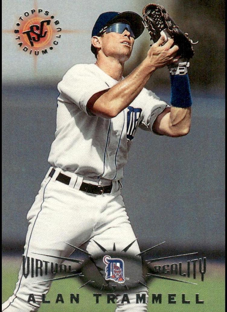 1995 Topps Stadium Club Baseball Alan Trammell #155