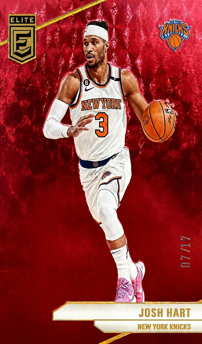 2023 Donruss Elite Basketball FOTL Pink Josh Hart #50