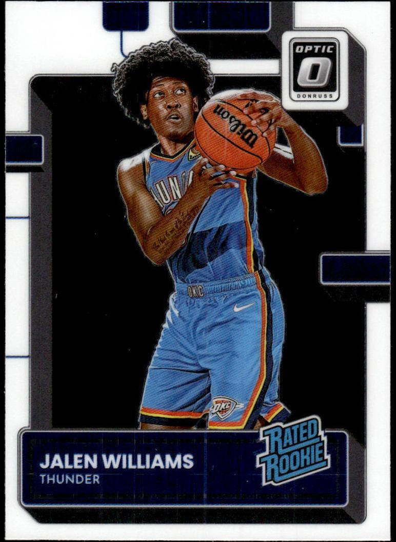 2022 Donruss Optic Basketball Jalen Williams #235 PSA 9