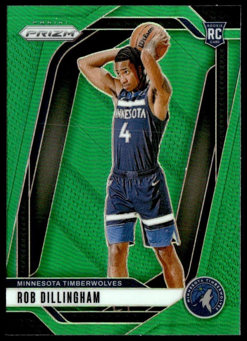 2024 Panini Prizm Basketball Green Rob Dillingham #250