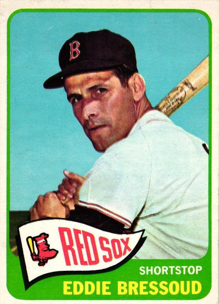 1965 Topps Baseball Eddie Bressoud #525 PSA 7.5