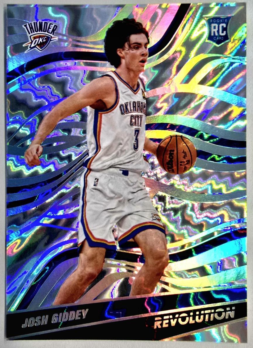 2021 Panini Revolution Basketball Asia Holo Silver Josh Giddey #111