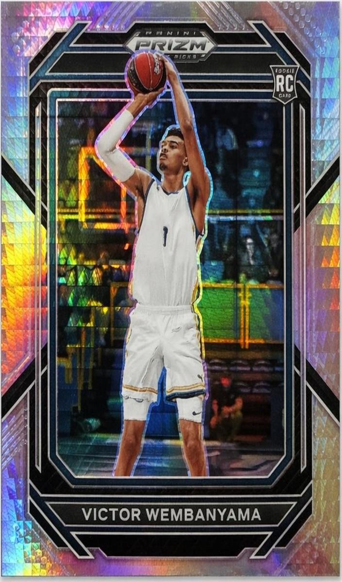 2023 Panini Prizm Draft Picks Basketball Hyper Victor Wembanyama #2 PSA 10
