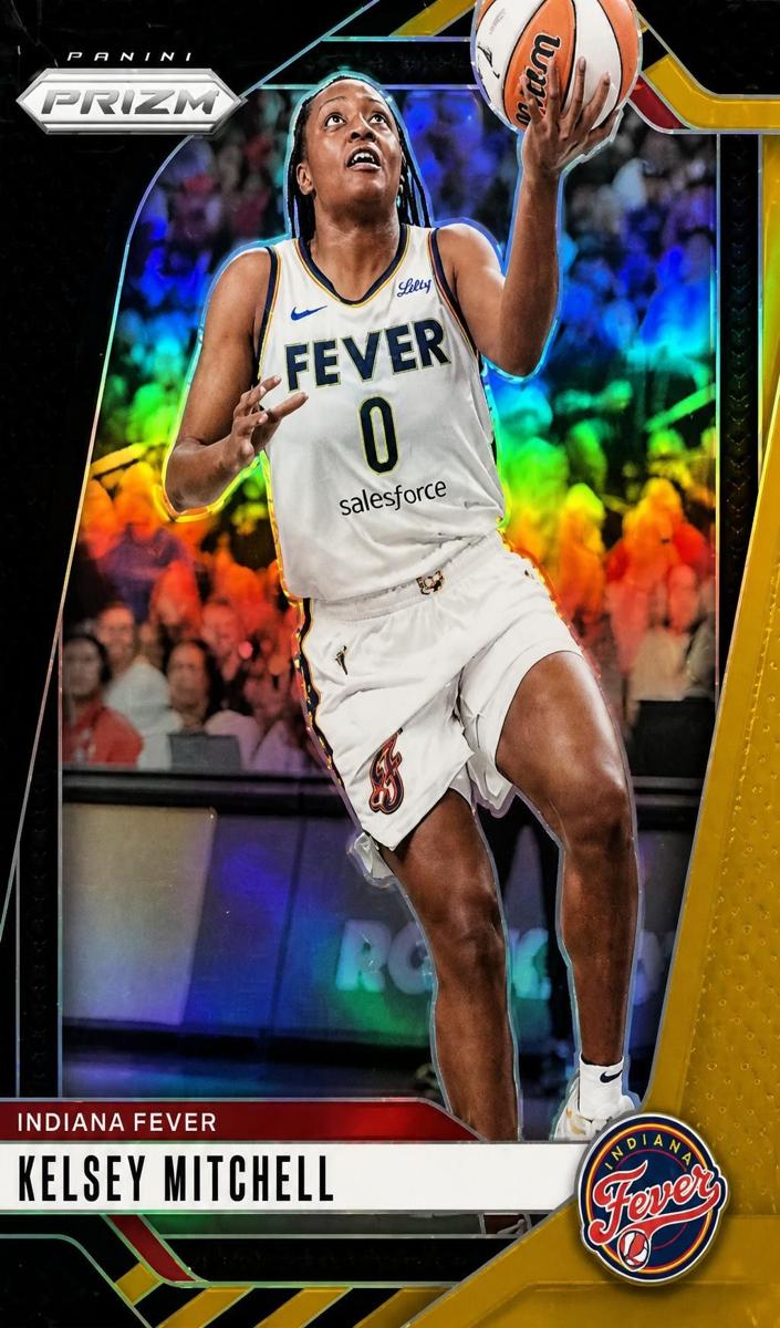 2024 Panini Prizm WNBA Basketball Black Gold Kelsey Mitchell #64