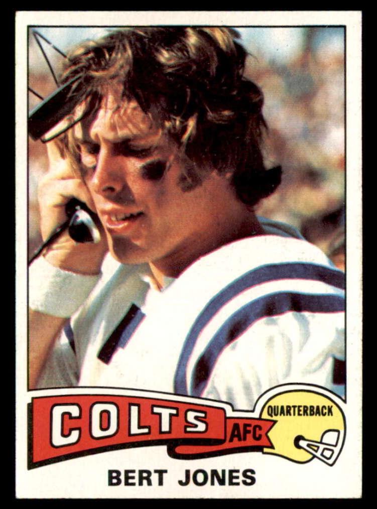 1975 Topps Football Bert Jones #199 PSA 9