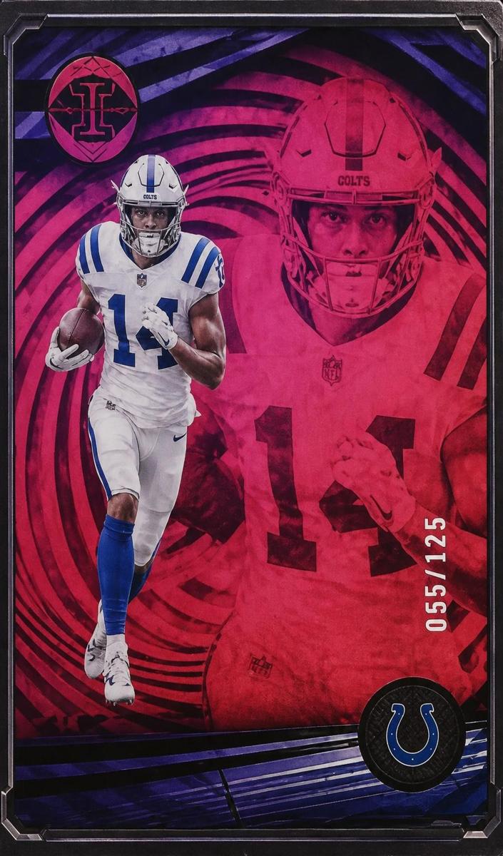 2023 Panini Illusions Football Trophy Collection Ruby Alec Pierce #47