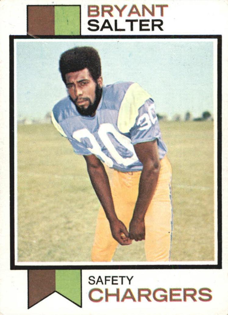 1973 Topps Football Bryant Salter #67