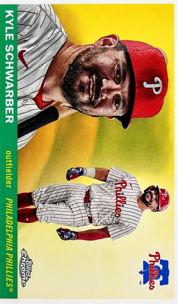 2025 Topps Chrome Platinum Baseball Kyle Schwarber #175