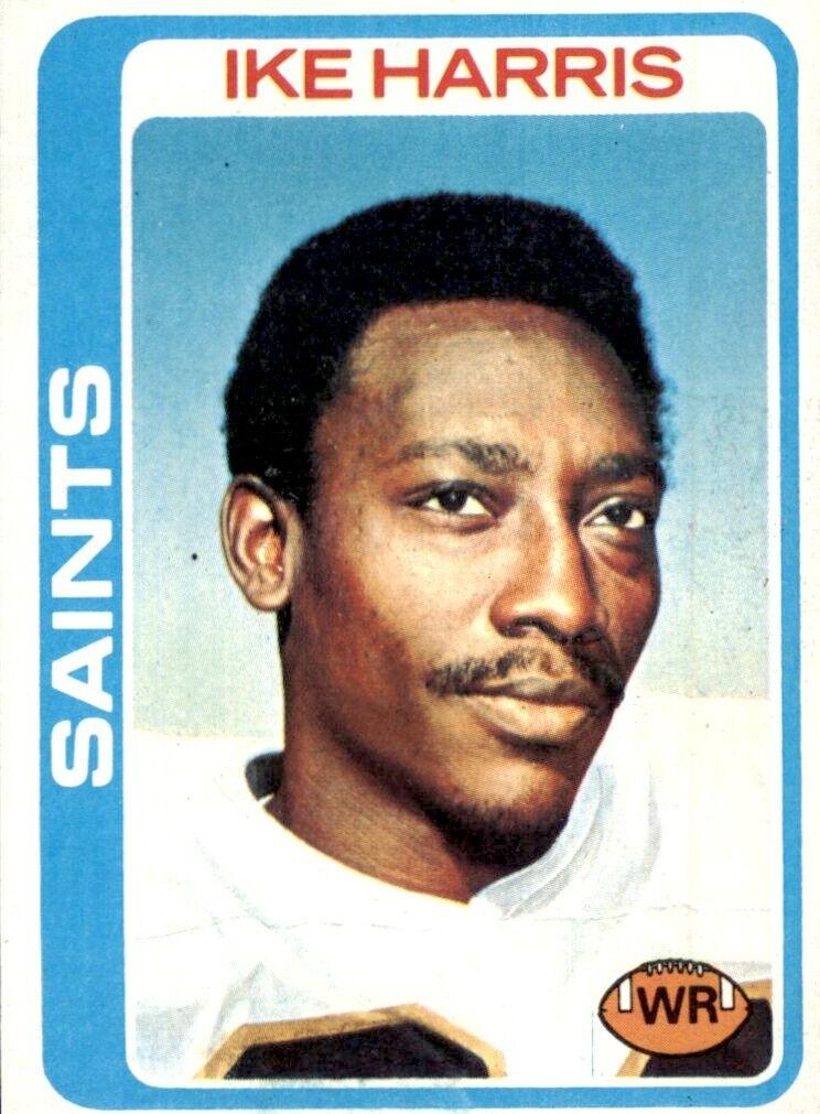 1978 Topps Football Ike Harris #367 PSA 9