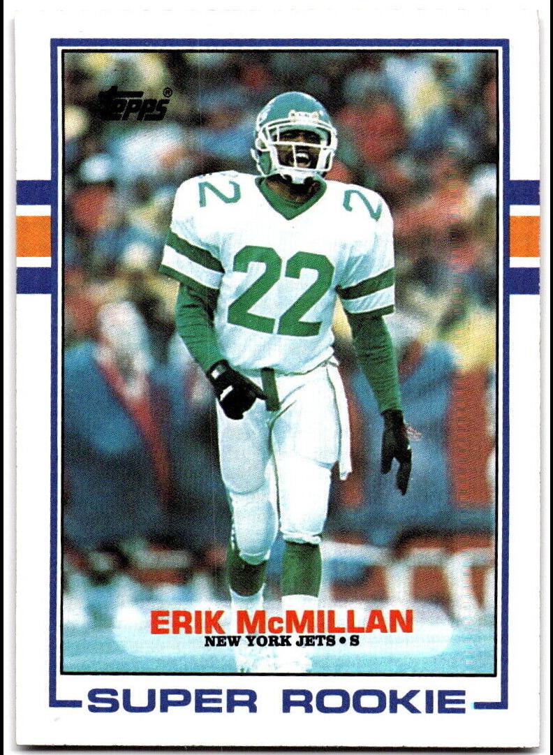 1989 Topps Football Erik Mcmillan #223
