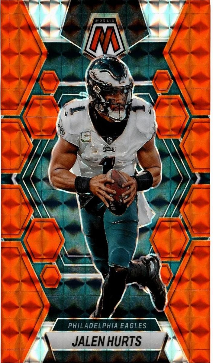2023 Panini Mosaic Football Orange Jalen Hurts #192