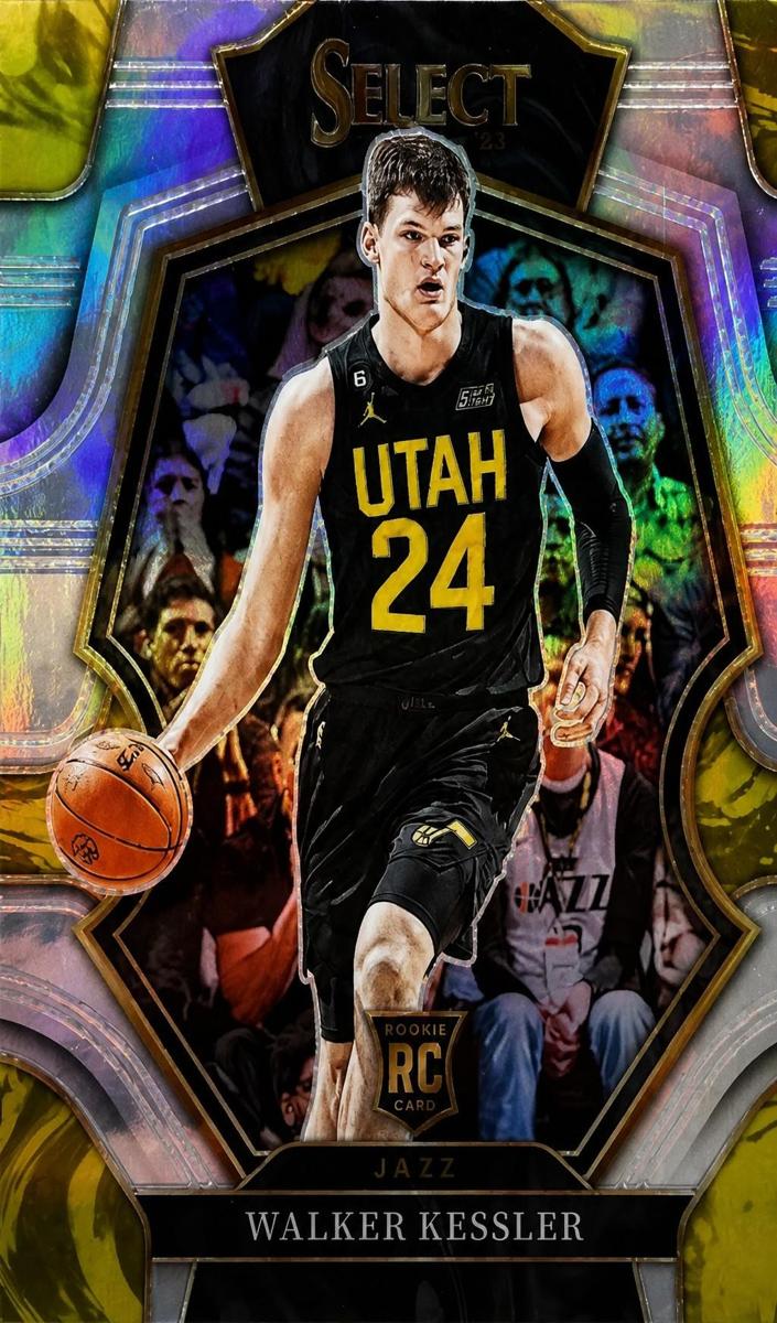 2022 Panini Select Basketball Silver Walker Kessler #187