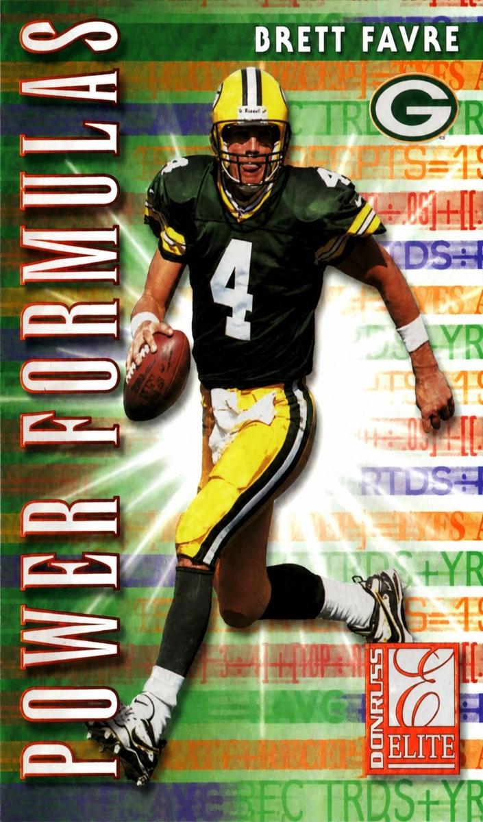 1999 Donruss Elite Football Brett Favre #3