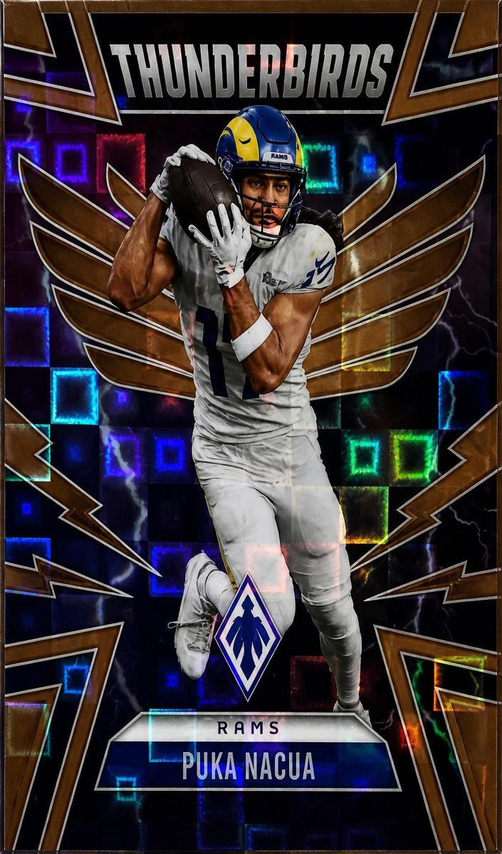 2025 Panini Phoenix Football Bronze Pandora Puka Nacua #30