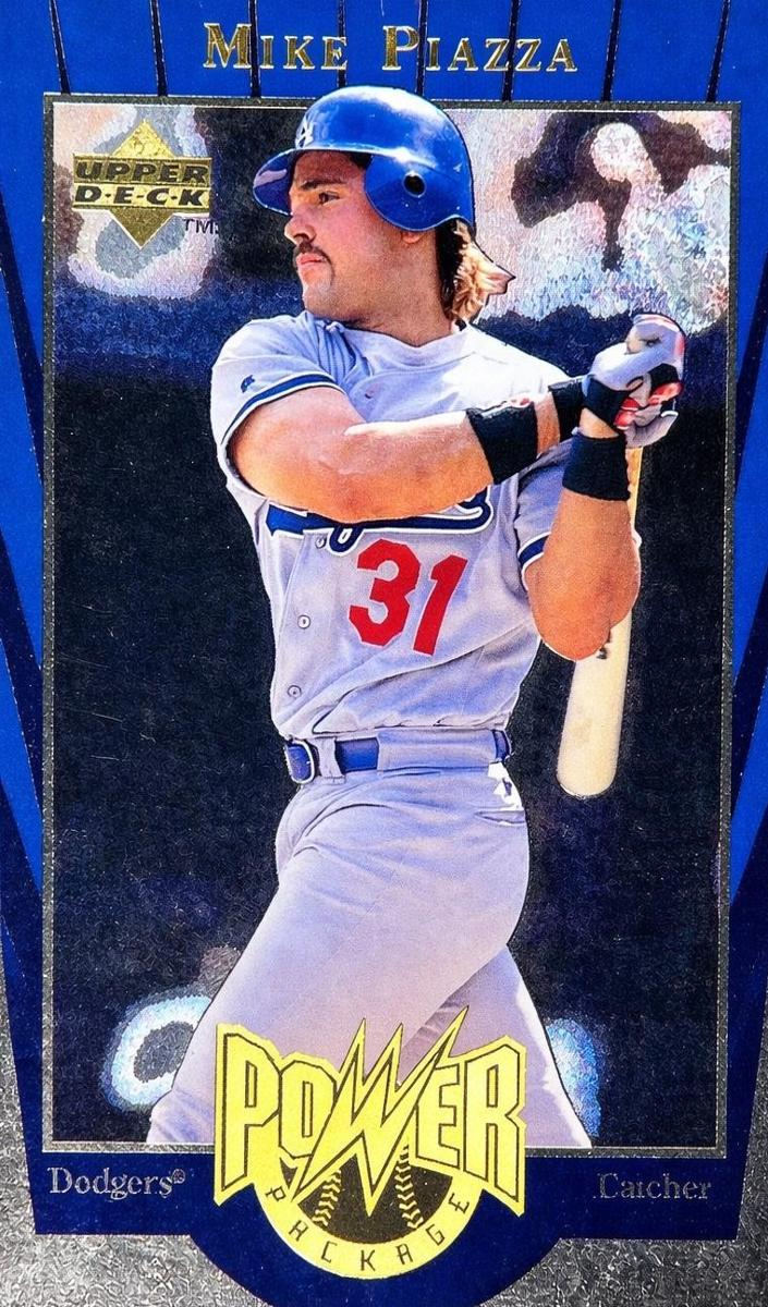 1997 Upper Deck Baseball Mike Piazza #PP15 PSA 8