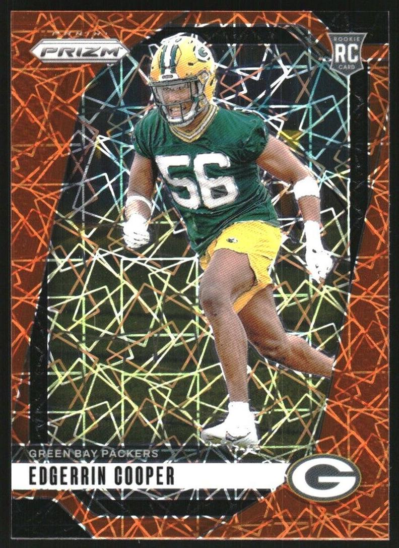 2024 Panini Prizm Football Lazer Edgerrin Cooper #331 PSA 8