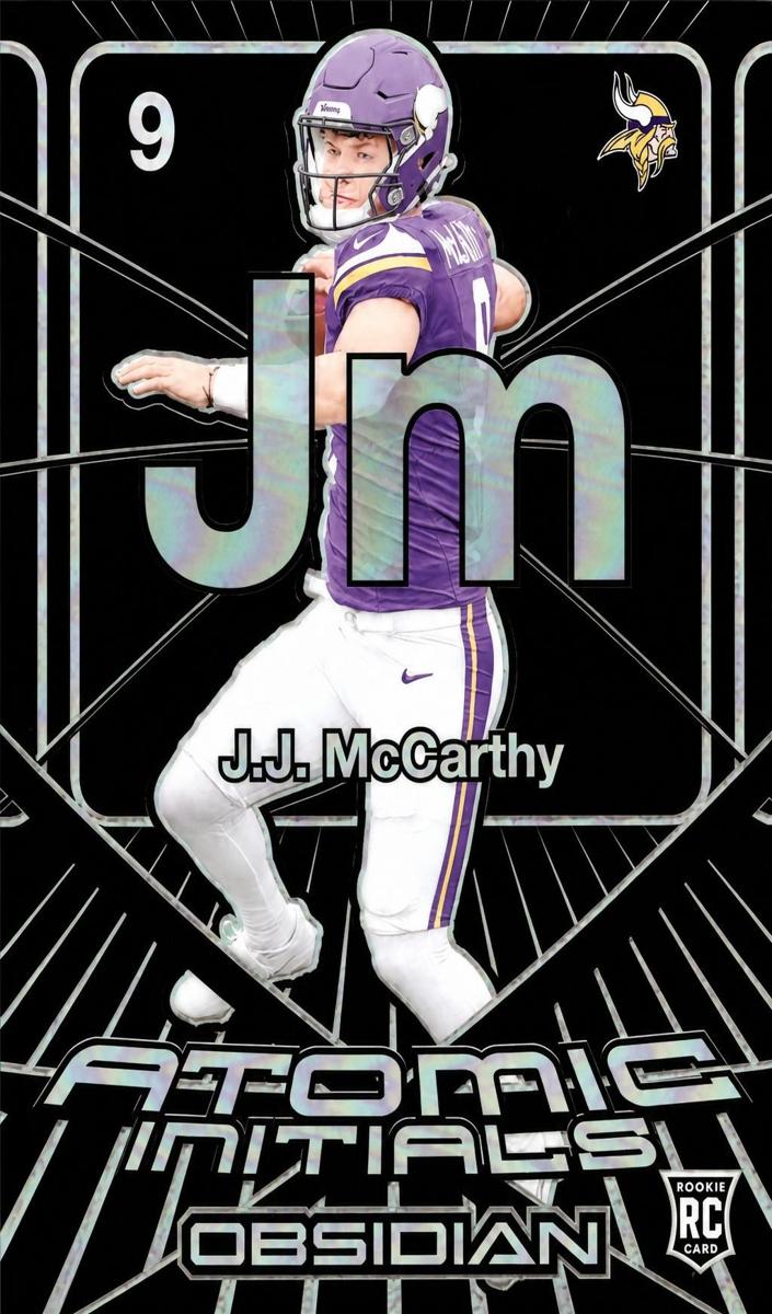 2024 Panini Obsidian Football J.J. McCarthy #16