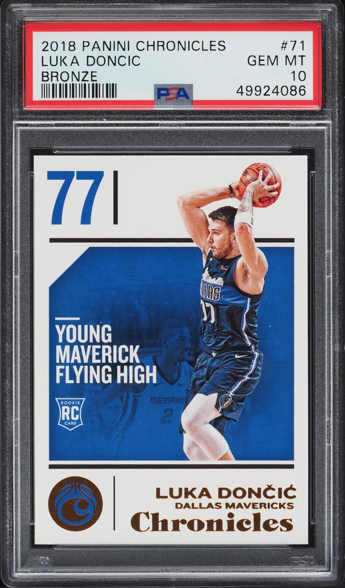 2018 Panini Chronicles Basketball Bronze Luka Doncic #71