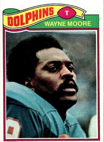 1977 Topps Football Wayne Moore #299