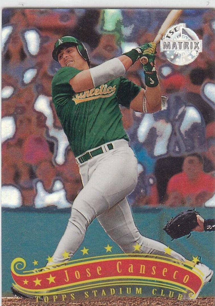 1997 Topps Stadium Club Baseball Matrix Jose Canseco #234
