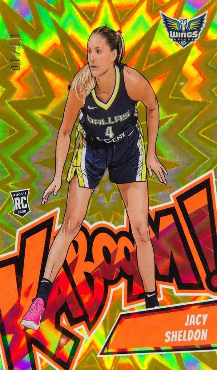 2024 Panini Rookie Royalty WNBA Basketball Gold Jacy Sheldon #6