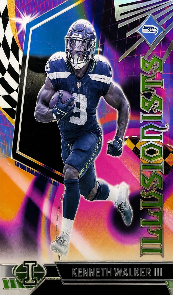 2023 Panini Illusions Football Emerald Kenneth Walker III #6