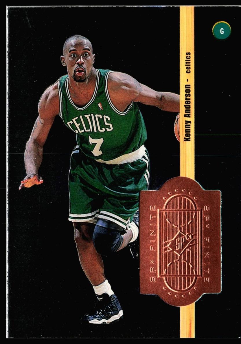 1998 SPx Finite Basketball Kenny Anderson #85