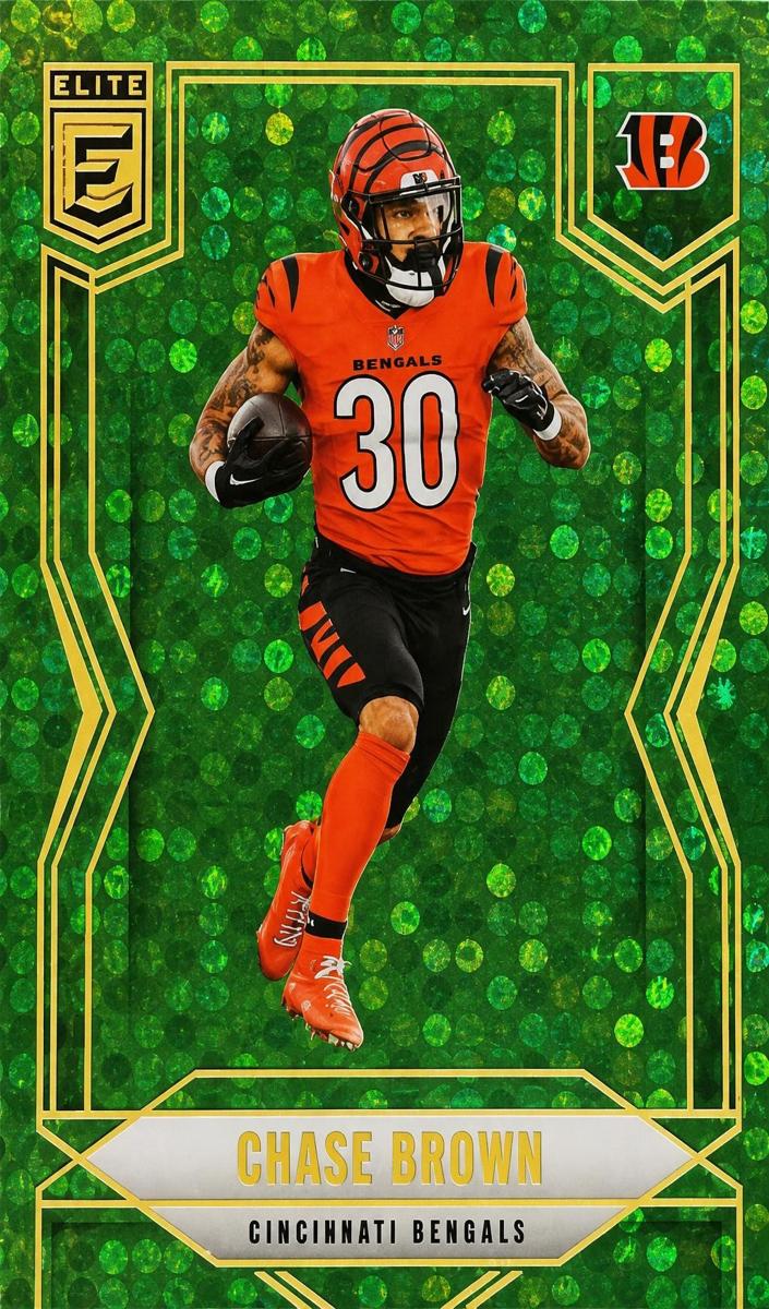 2024 Donruss Elite Football Green Chase Brown #4